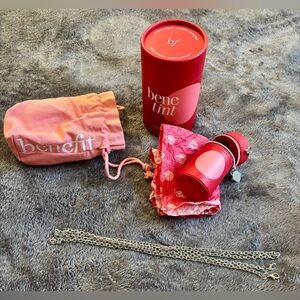 NWOT Limited Edition Benefit Makeup Bag Bundle